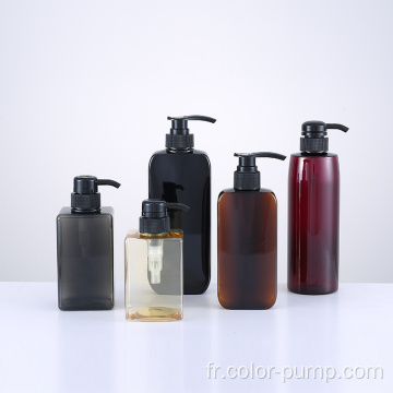 Pompe à lotion de savon à vis en plastique personnalisé